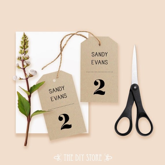 Blank Gift Tags Template