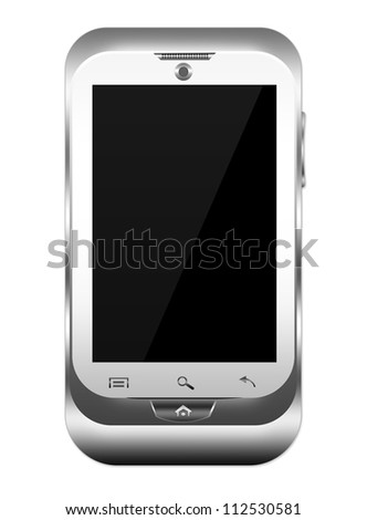 Blank Mobile Phone Screen