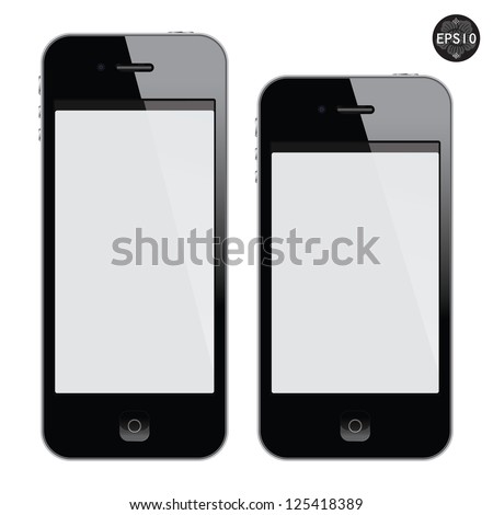 Blank Mobile Phone Screen