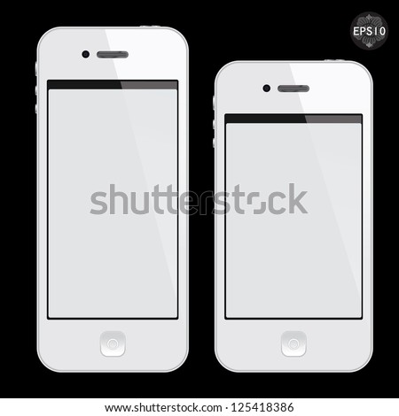 Blank Mobile Phone Screen