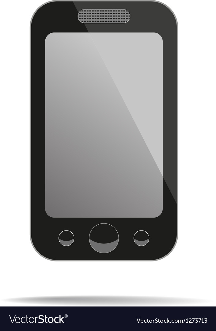 Blank Mobile Phone Screen