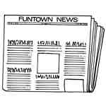 Blank Newspaper Template For Word