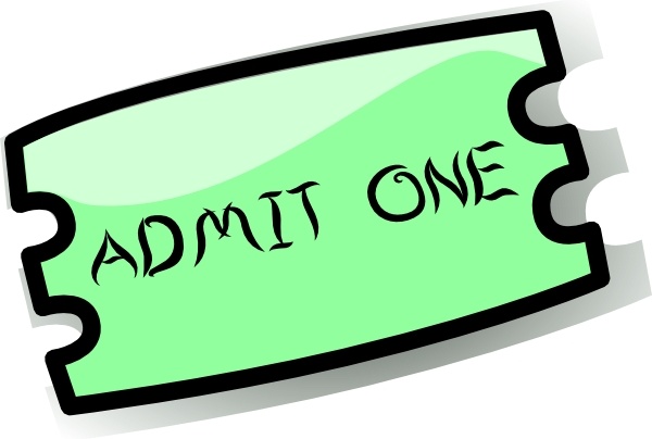 Blank Tickets Clipart