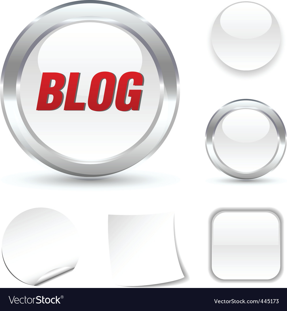 Blog Icon Vector