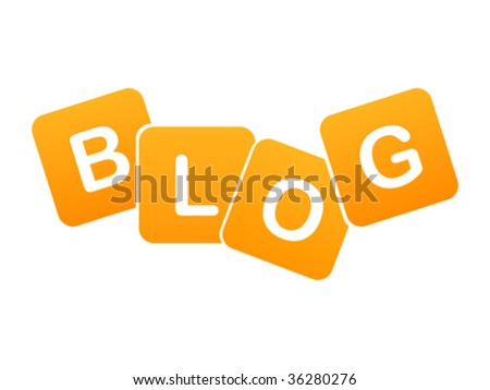 Blog Icon Vector