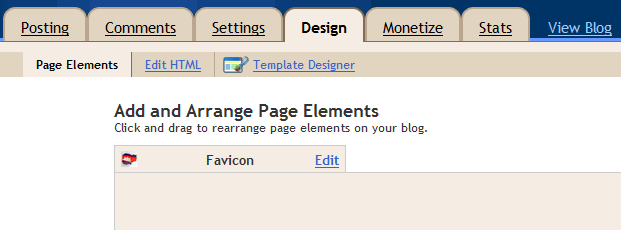 Blogger Icon Change