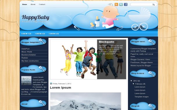 Blogger Layouts Free