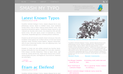 Blogger Layouts Minimal