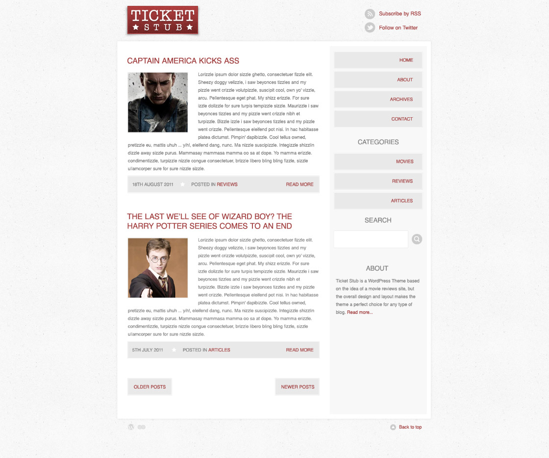 Blogger Layouts Simple