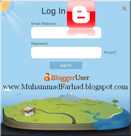 Blogger Login