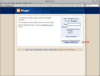 Blogger Login