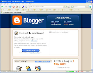 Blogger Login