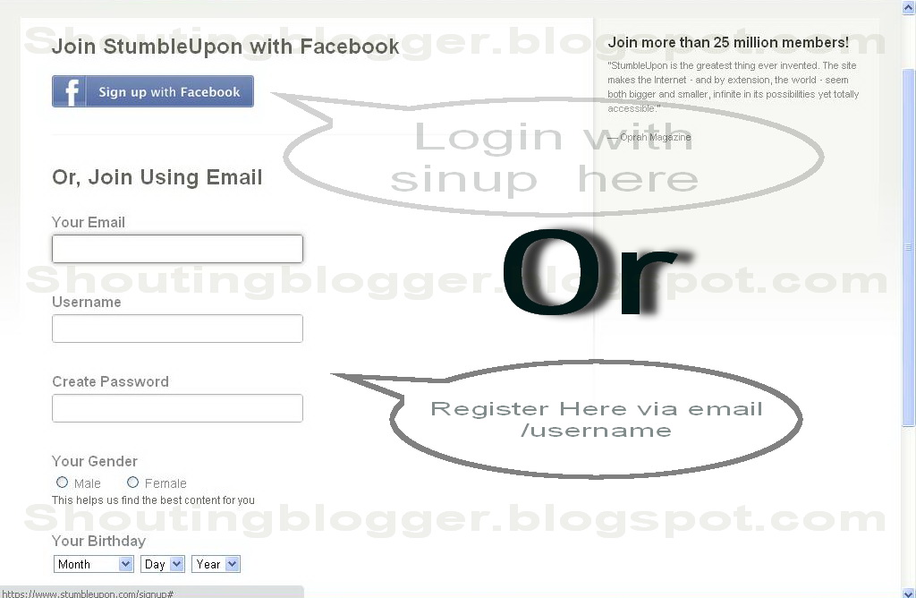 Blogger Login With Facebook