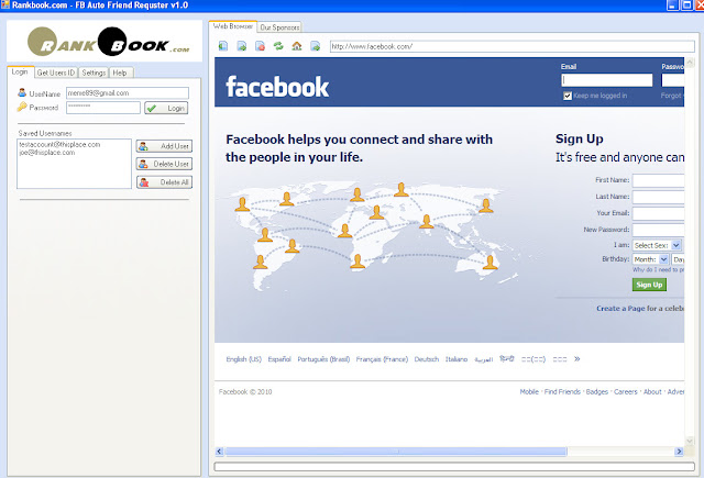 Blogger Login With Facebook