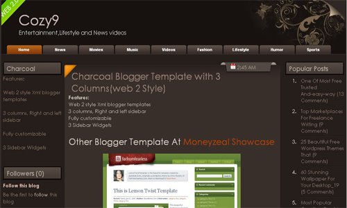 Blogger Templates Free Download