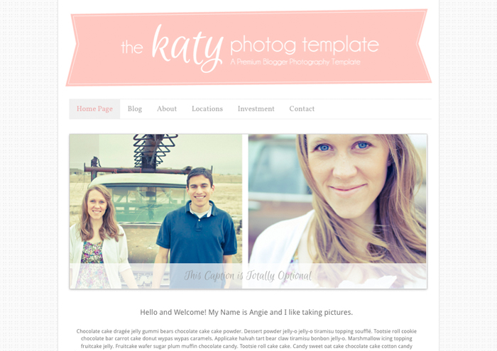 Blogger Templates Photography