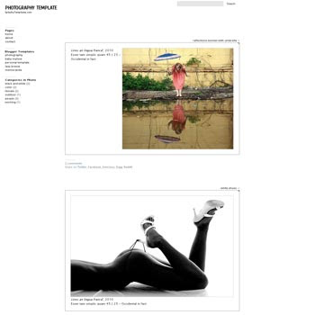 Blogger Templates Photography