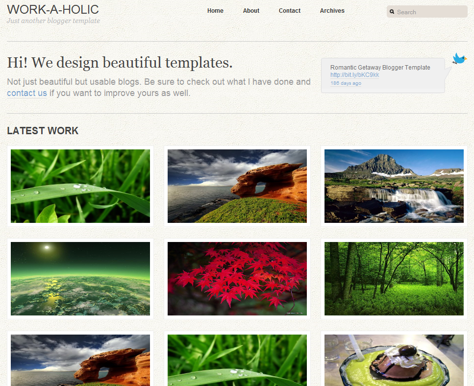 Blogger Templates Photography Free