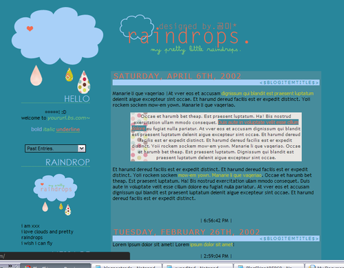 Blogskin