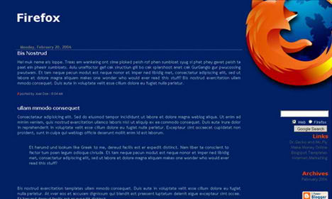 Blogspot Templates Free Simple