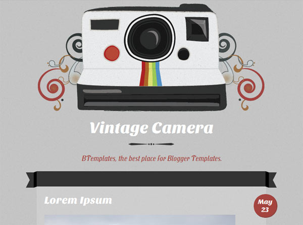 Blogspot Templates Free Vintage