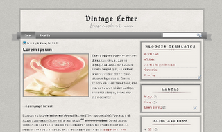 Blogspot Templates Vintage