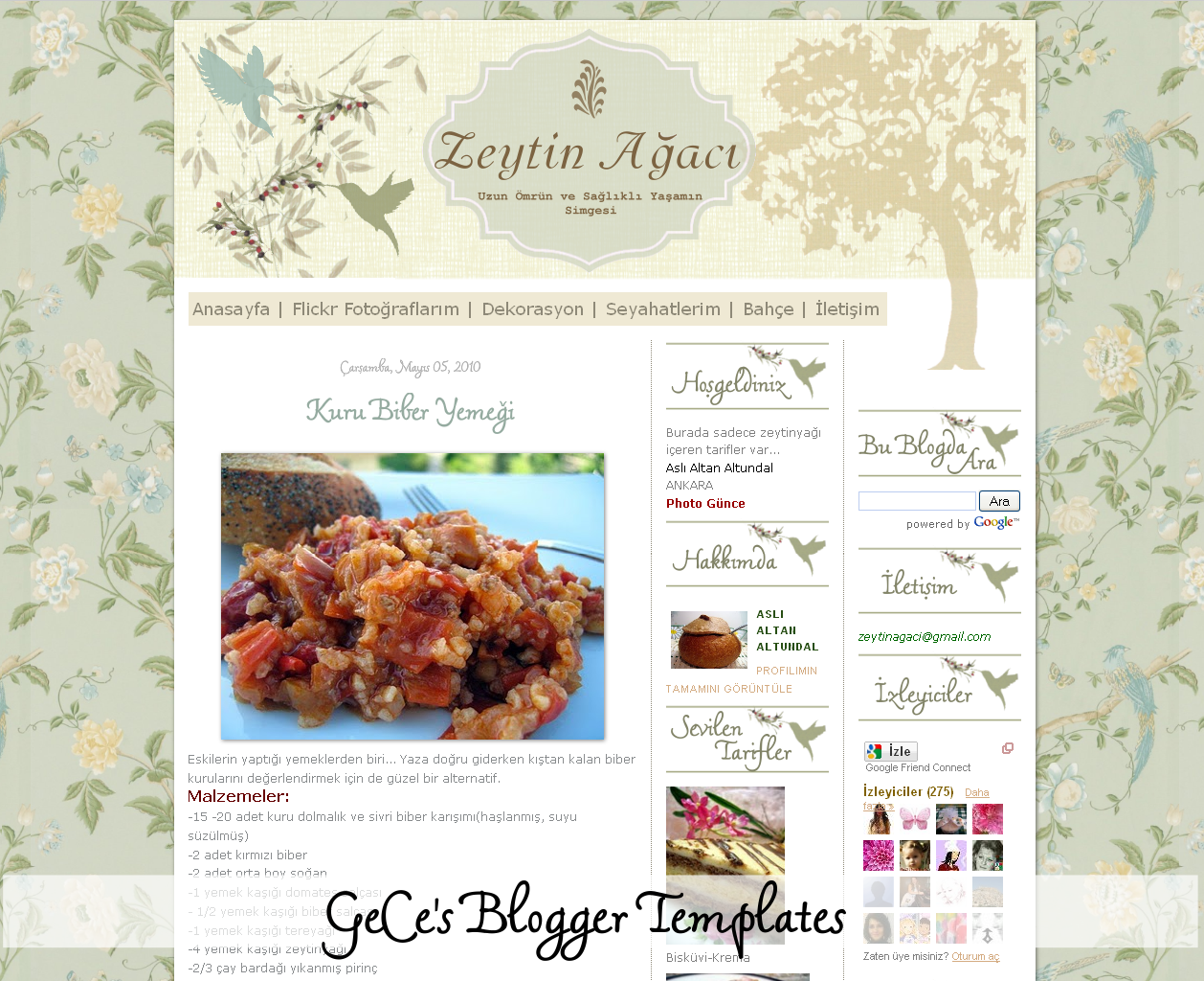 Blogspot Templates Vintage