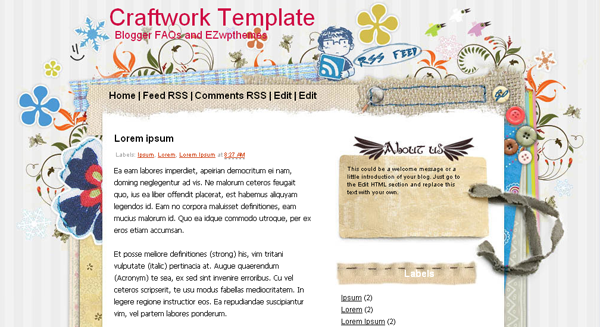 Blogspot Themes Free