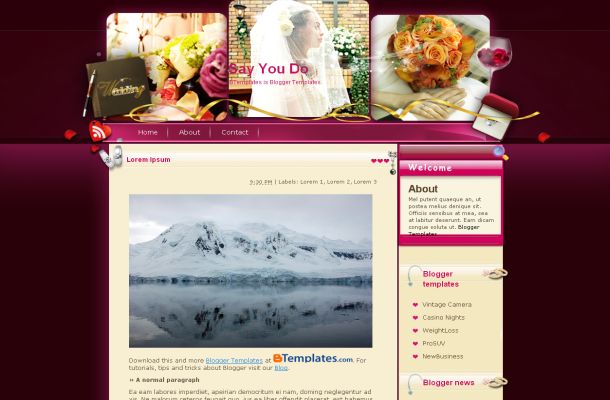 Blogspot Themes Html