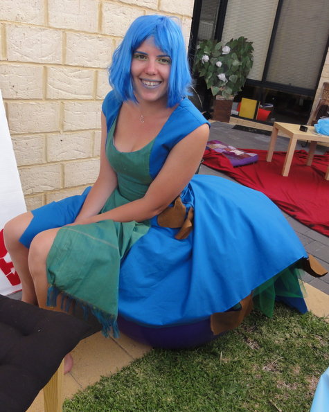 Blue Caterpillar Alice In Wonderland Costume