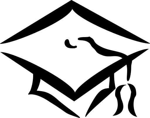 Blue Graduation Cap Clip Art