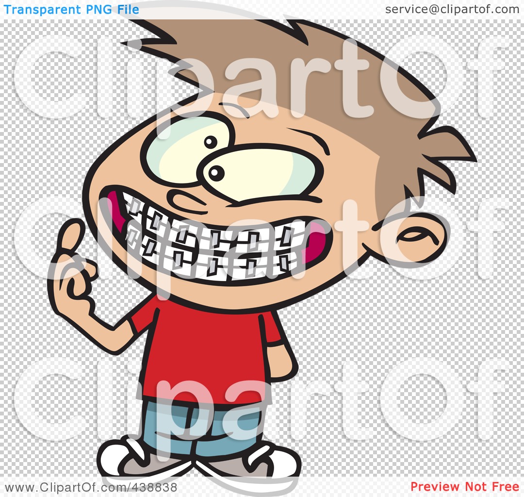 Braces Smile Cartoon