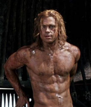 Brad Pitt Troy Body Double