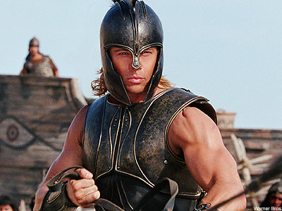 Brad Pitt Troy Body Double