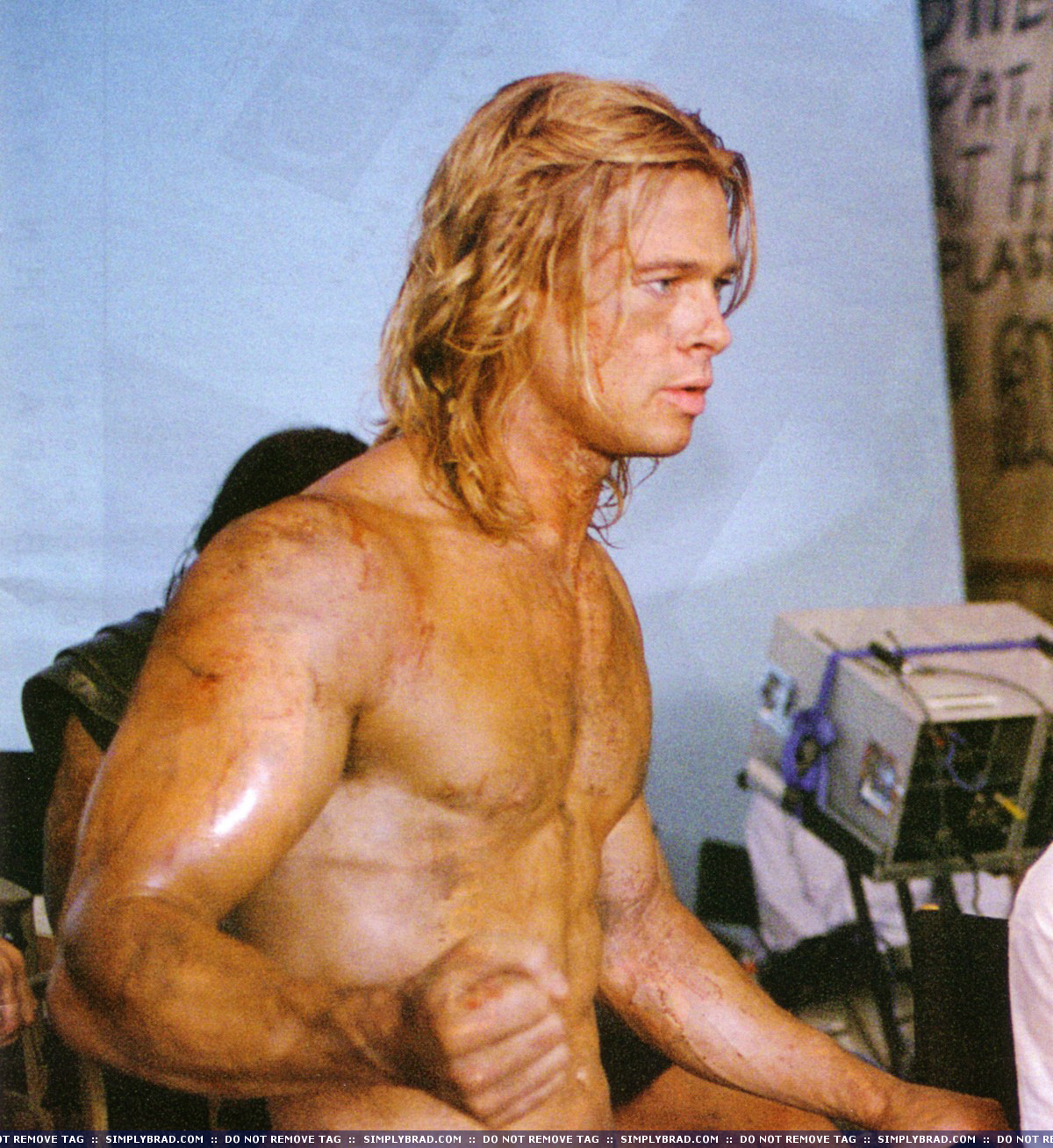 Brad Pitt Troy Body Weight