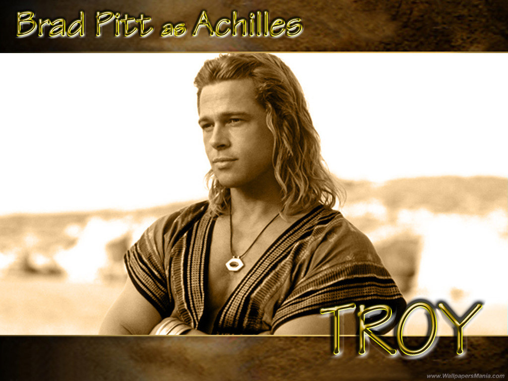 Brad Pitt Troy Haircut