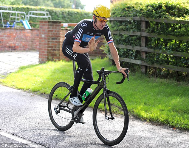 Bradley Wiggins Mod Helmet