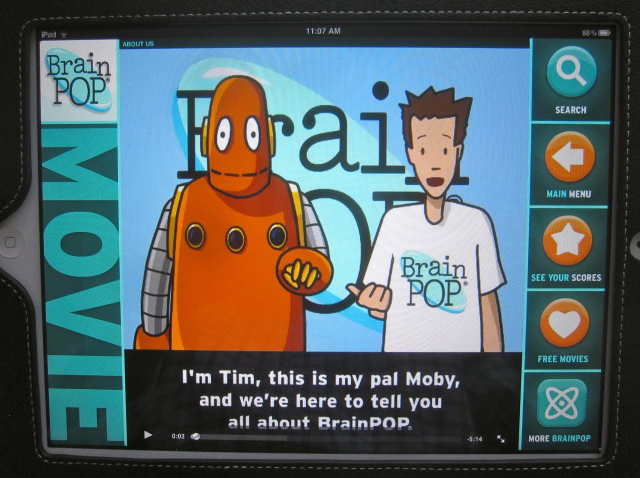 Brainpop App No Sound