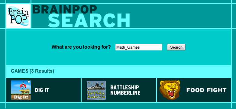 Brainpop Games