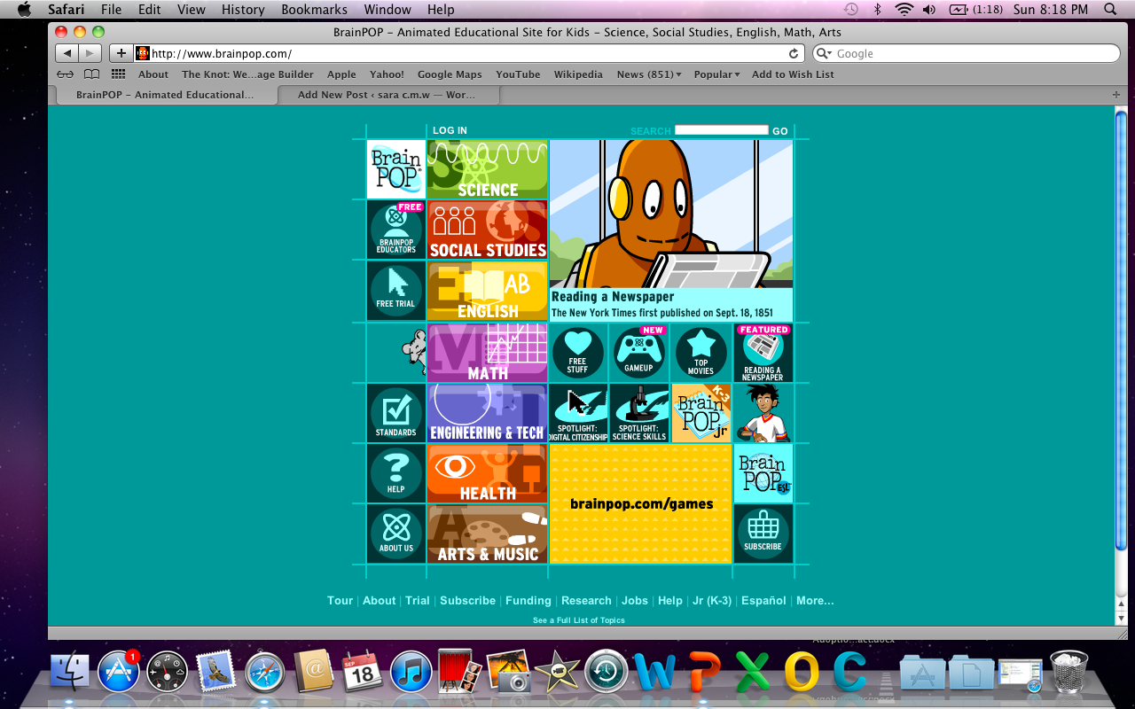 Brainpop Games