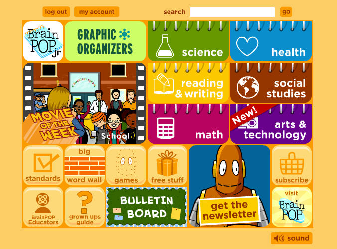 Brainpop Games Jr