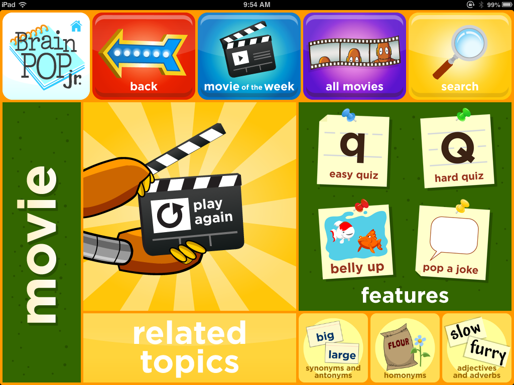 Brainpop Jr App