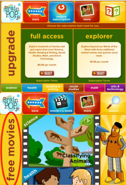 Brainpop Jr Free