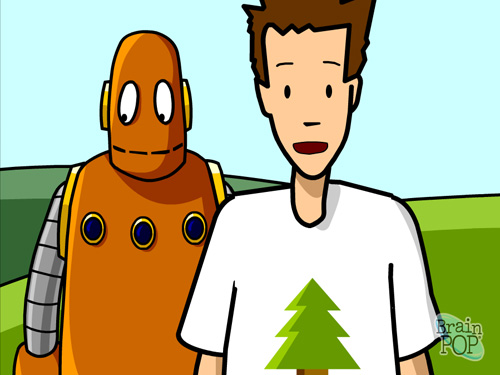 Brainpop Moby Robot