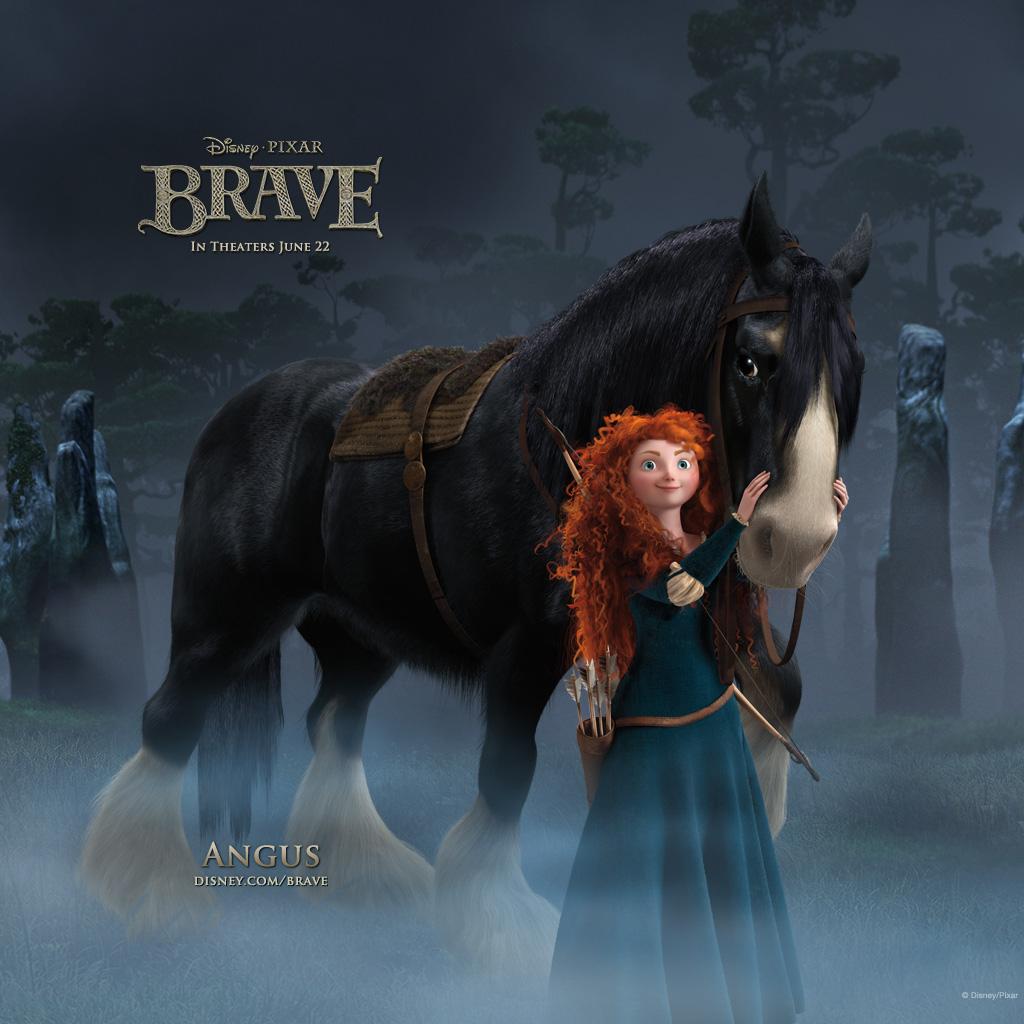 Brave Merida And Angus