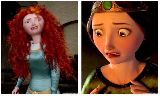 Brave Merida And Elinor