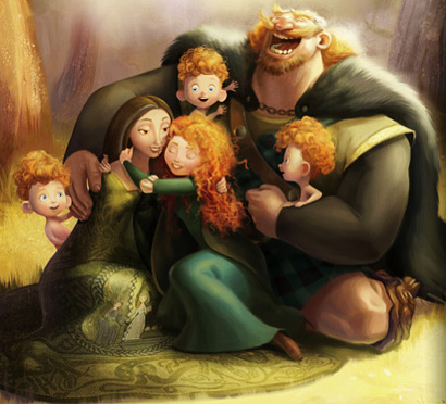 Brave Merida And Elinor