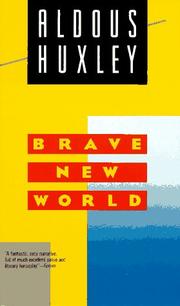 Brave New World Aldous Huxley Cover