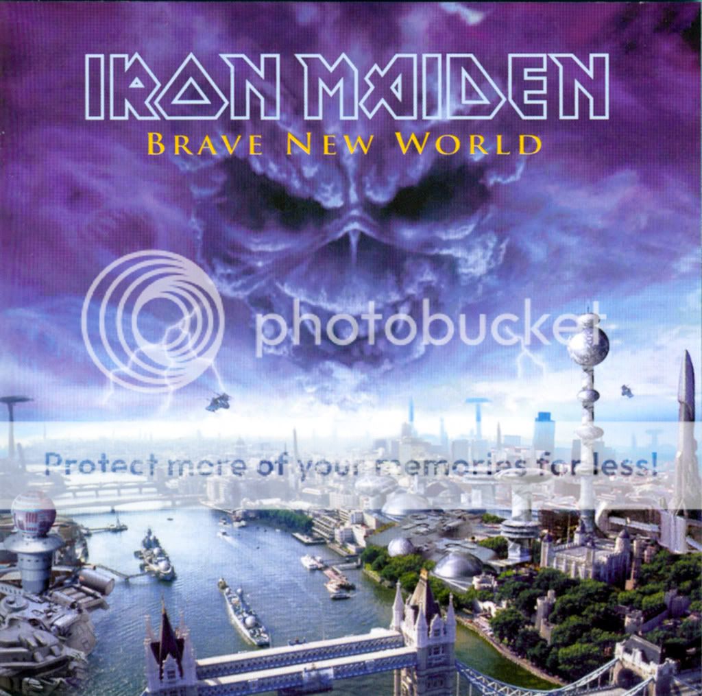 Brave New World Iron Maiden Album Cover