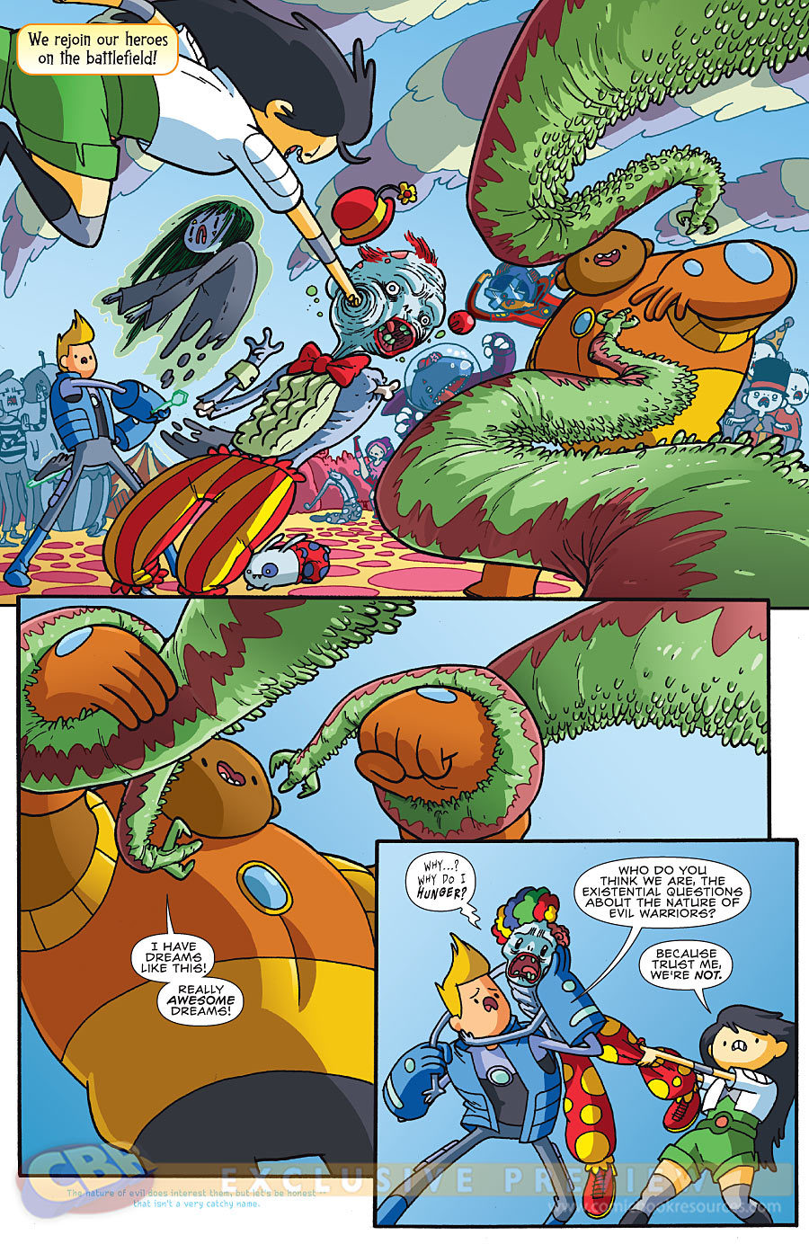 Bravest Warriors Comic